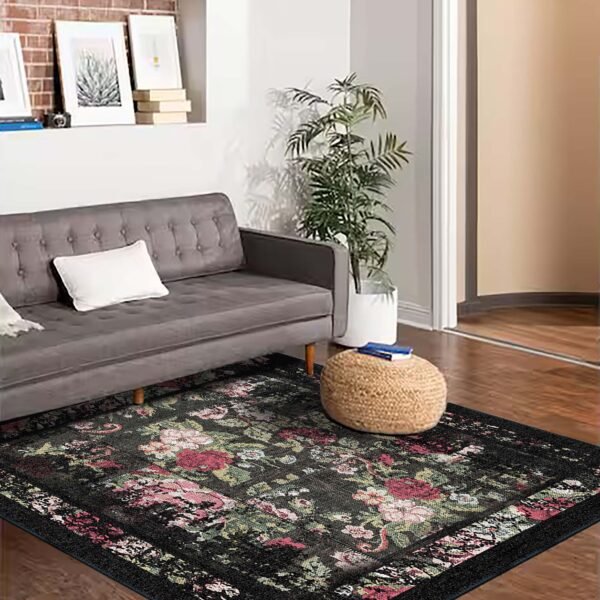 Bazzano Home Yıkanabilir, Dijital Baskı Halı – BZN - 1004