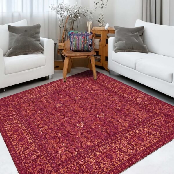 Bazzano Home Yıkanabilir, Dijital Baskı Halı – BZN - 1223