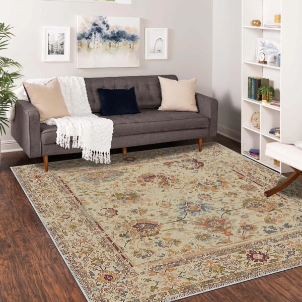 Bazzano Home Yıkanabilir, Dijital Baskı Halı – BZN - 1228