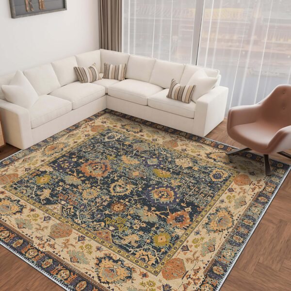 Bazzano Home Yıkanabilir, Dijital Baskı Halı – BZN - 1232