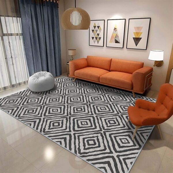 Bazzano Home Yıkanabilir, Dijital Baskı Halı – BZN - 1328