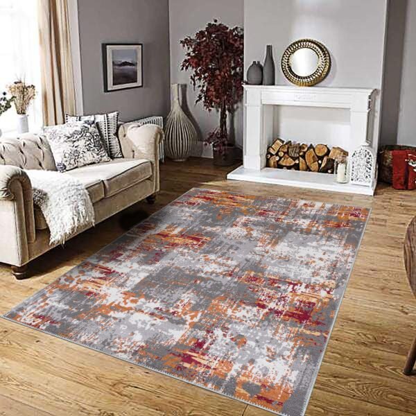 Bazzano Home Yıkanabilir, Dijital Baskı Halı – BZN - 2550