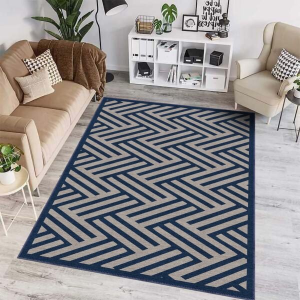 Bazzano Home Yıkanabilir, Dijital Baskı Halı – BZN - 2646