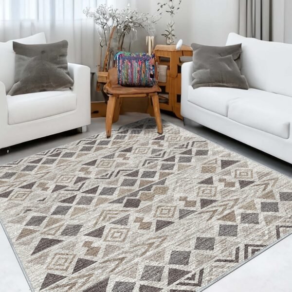 Bazzano Home Yıkanabilir, Dijital Baskı Halı – BZN - 3049