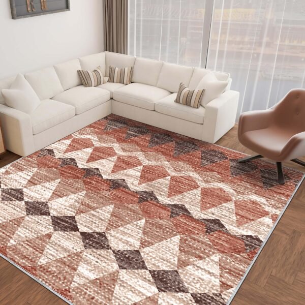 Bazzano Home Yıkanabilir, Dijital Baskı Halı – BZN - 3050