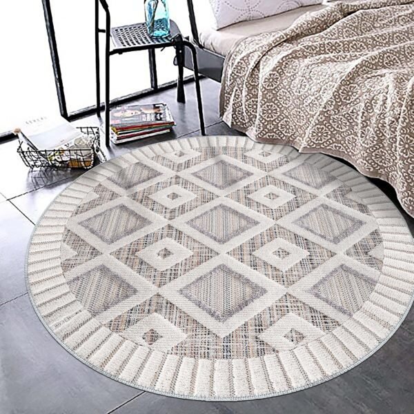 Bazzano Home Yıkanabilir, Dijital Baskı Halı – BZN - 3118