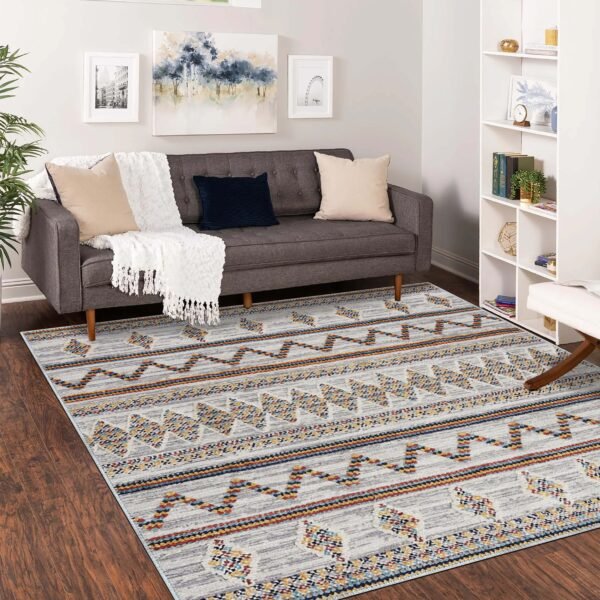 Bazzano Home Yıkanabilir, Dijital Baskı Halı – BZN - 3135