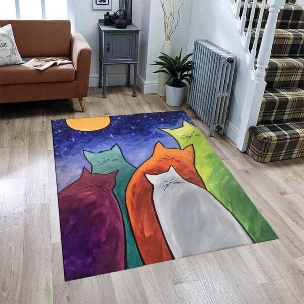 Bazzano Home Yıkanabilir, Dijital Baskı Halı – BZN -  ANM 1001