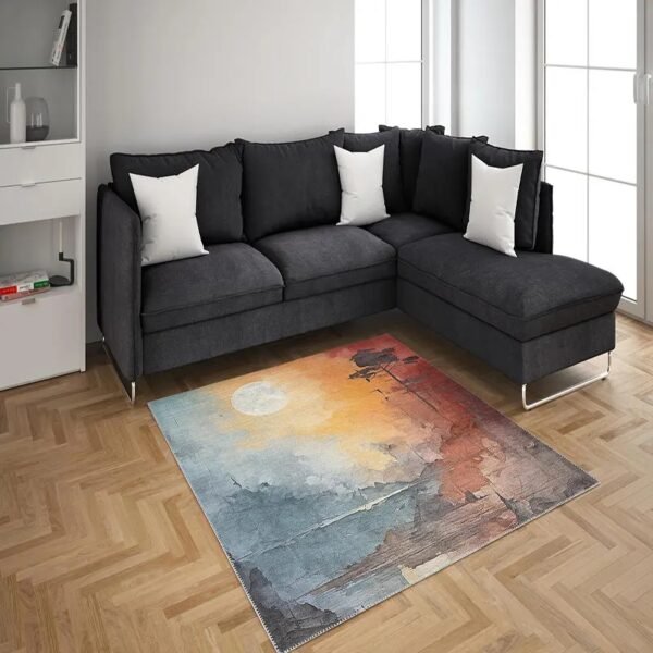 Bazzano Home Yıkanabilir, Dijital Baskı Halı – BZN - RZ 0006