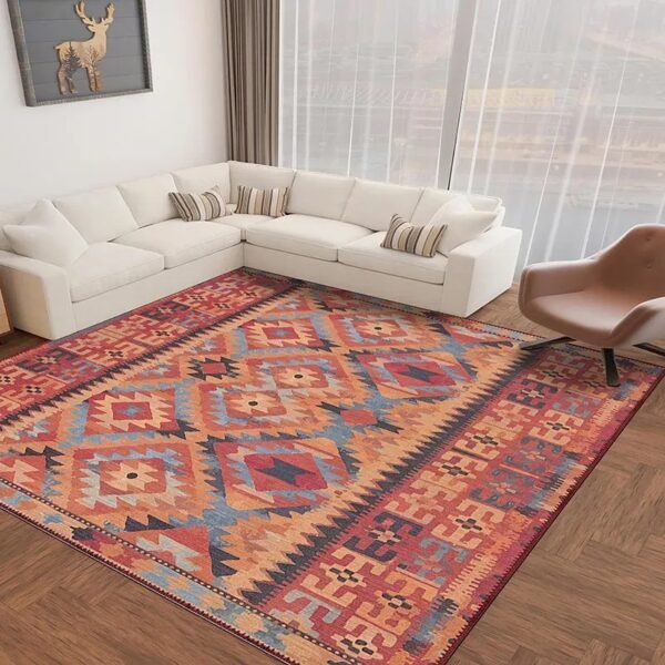 Bazzano Home Yıkanabilir, Dijital Baskı Halı – BZN - RZ 0014