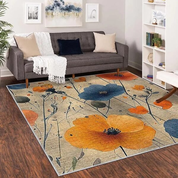 Bazzano Home Yıkanabilir, Dijital Baskı Halı – BZN - RZ 0021