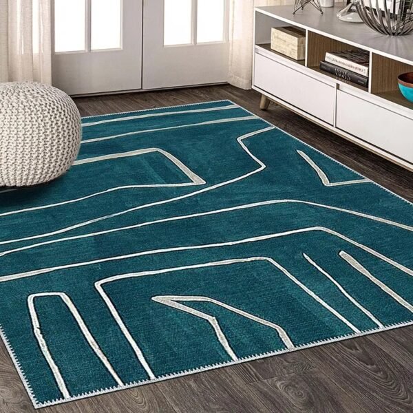 Bazzano Home Yıkanabilir, Dijital Baskı Halı – BZN - RZ 0034