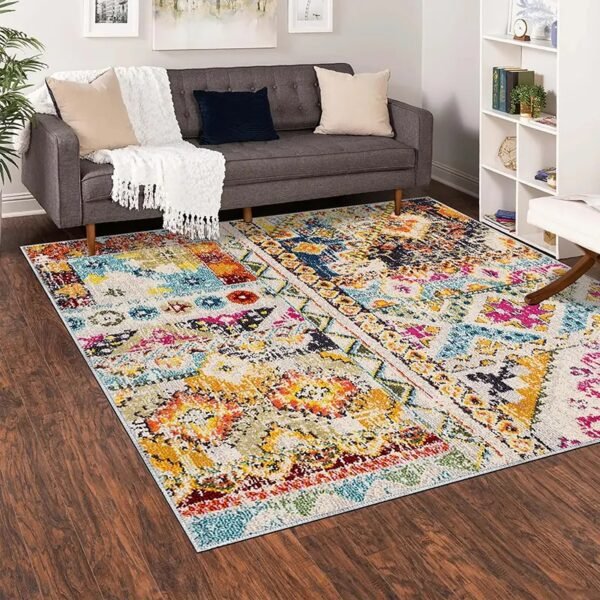 Bazzano Home Yıkanabilir, Dijital Baskı Halı – BZN - RZ 0038