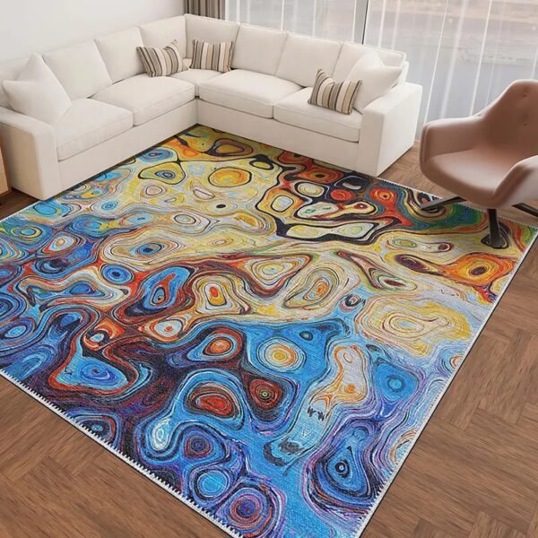 Bazzano Home Yıkanabilir, Dijital Baskı Halı – BZN - RZ 0040